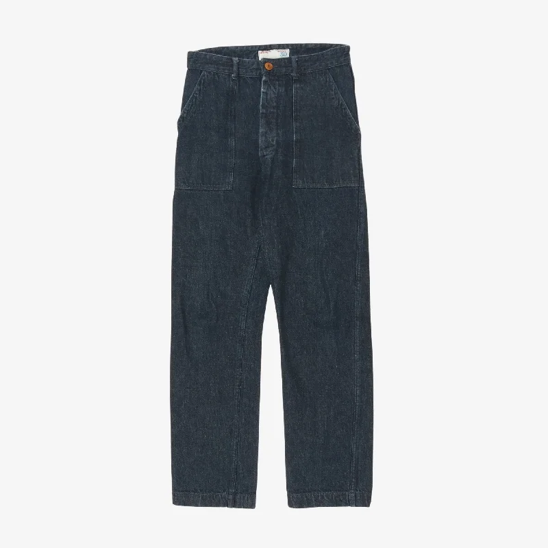 Denim Fatigue Pant Earthy Men's Hemp Earthy Men's Hemp