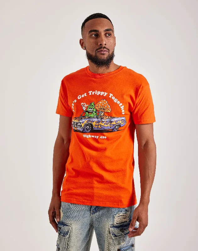 BMG BRANDS INC Trippy Together Tee Elegant Men's Cashmere Elegant Men's Cashmere