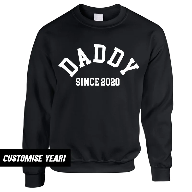 Personalised Daddy Since Sweatshirt (MRK X) Sporty Men's Athleisure Sporty Men's Athleisure Personalised Daddy Since Sweatshirt (MRK X) Sporty Men's Athleisure Sporty Men's Athleisure