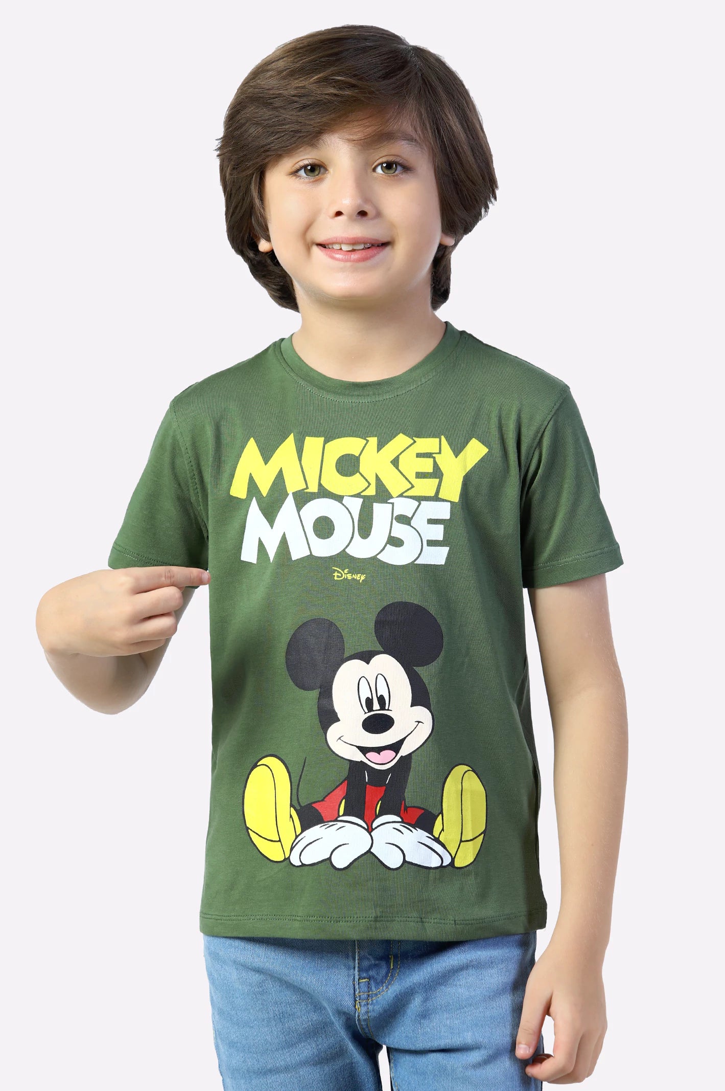 Mickey Mouse Graphic Printed T-Shirt Edgy Men's Punk Edgy Men's Punk