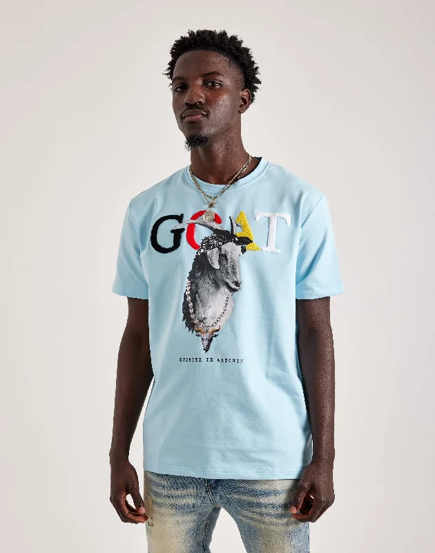 Streetz Iz Watchin Goat Tee Polished Men's Satin Polished Men's Satin