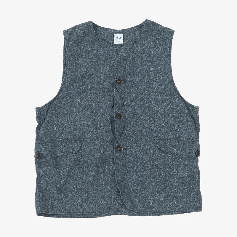 Paisley Vest Classic Men's Pin Classic Men's Pin