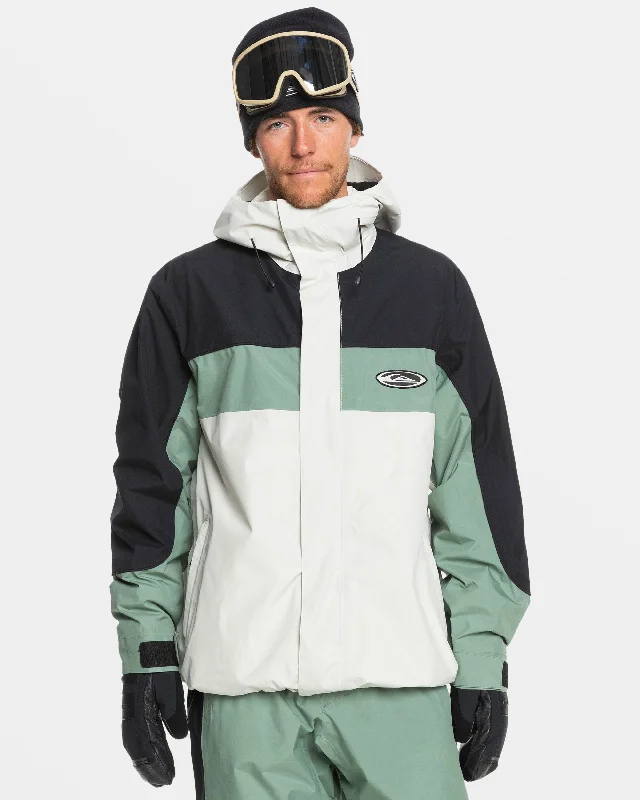 High Altitude Gore-Tex Snow Jacket - Birch Monochromatic Office Style Monochromatic Office Style