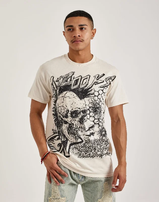 Crooks & Castles Records Tee Youthful Men's Anime Youthful Men's Anime