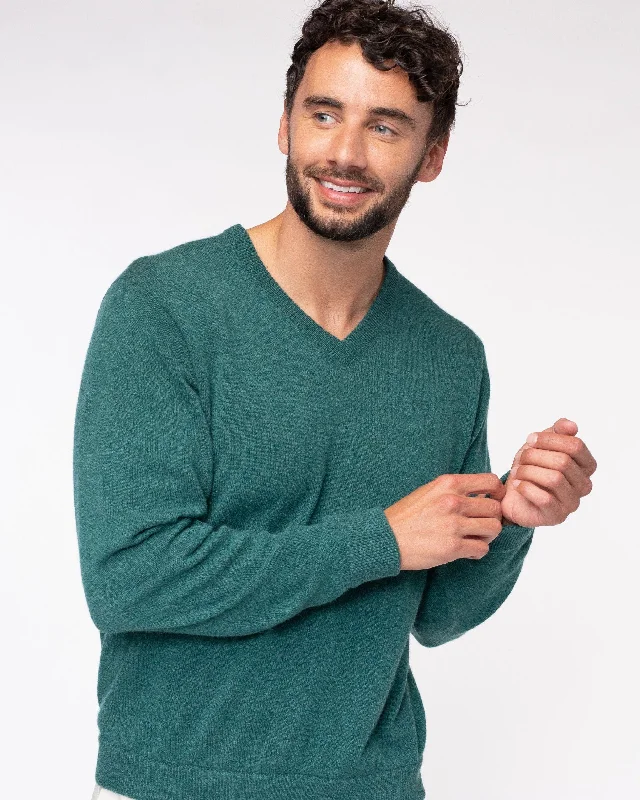 Classic V-Neck 100% Cashmere Sweater (Choice of Colors) by Alashan Cashmere Sleek Men's Contemporary Sleek Men's Contemporary Classic V-Neck 100% Cashmere Sweater (Choice of Colors) by Alashan Cashmere Sleek Men's Contemporary Sleek Men's Contemporary