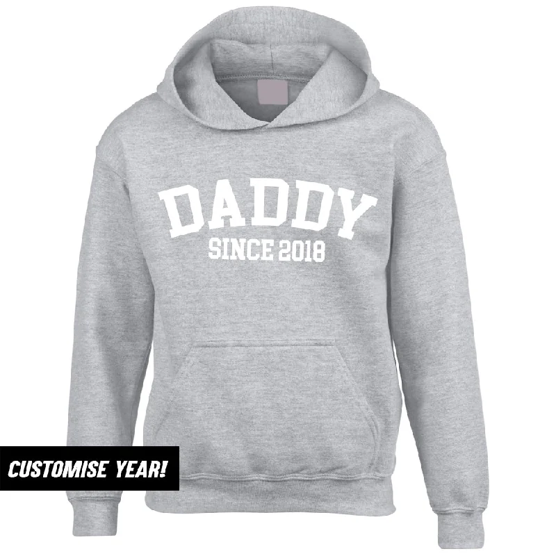 Personalised Daddy Since Hoodie (MRK X) Modern Men's Geometric Modern Men's Geometric Personalised Daddy Since Hoodie (MRK X) Modern Men's Geometric Modern Men's Geometric