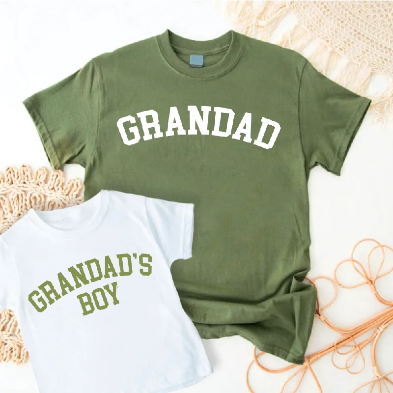 Grandad & Grandad's Boy College Matching T-Shirts Earthy Men's Hemp Earthy Men's Hemp Grandad & Grandad's Boy College Matching T-Shirts Earthy Men's Hemp Earthy Men's Hemp