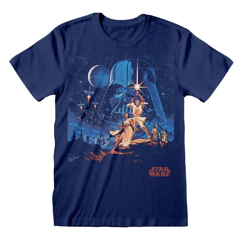 Star Wars Hope Vintage Characters T-Shirt Bold Men's Animal Bold Men's Animal