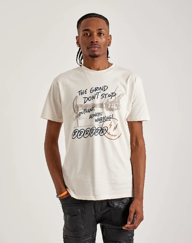 Outrank The Grind Don't Stop Tee Confident Men's High Confident Men's High