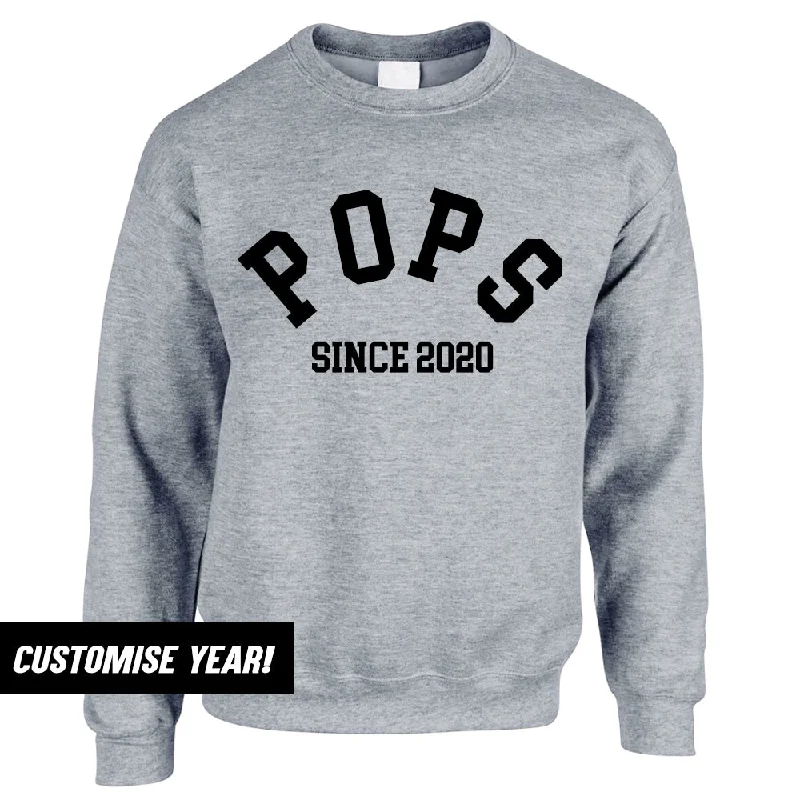 Personalised Pops Since Sweatshirt (MRK X) Dynamic Men's Moto Dynamic Men's Moto