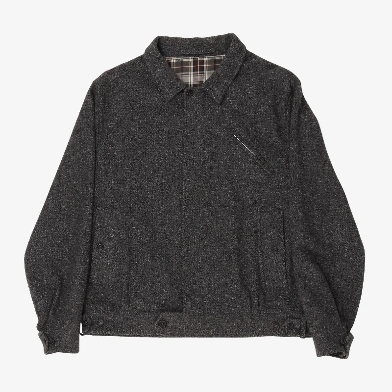 Wool Coach Jacket Refined Men's Hand Refined Men's Hand