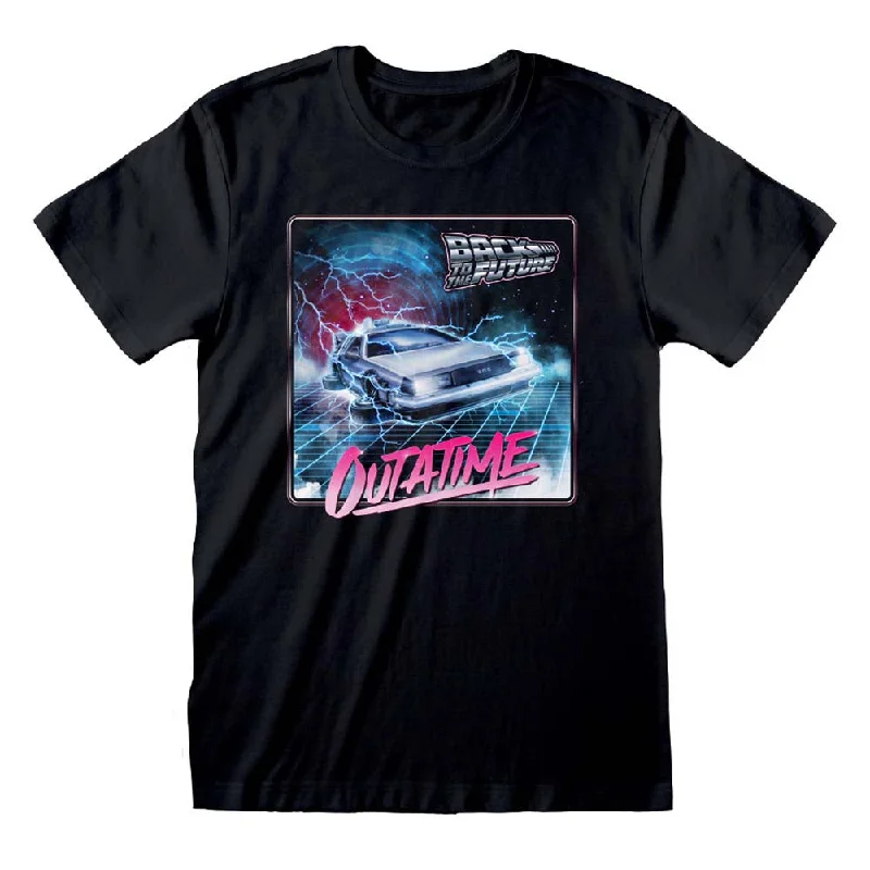 Back To The Future Outa Time Neon T-Shirt Street Street