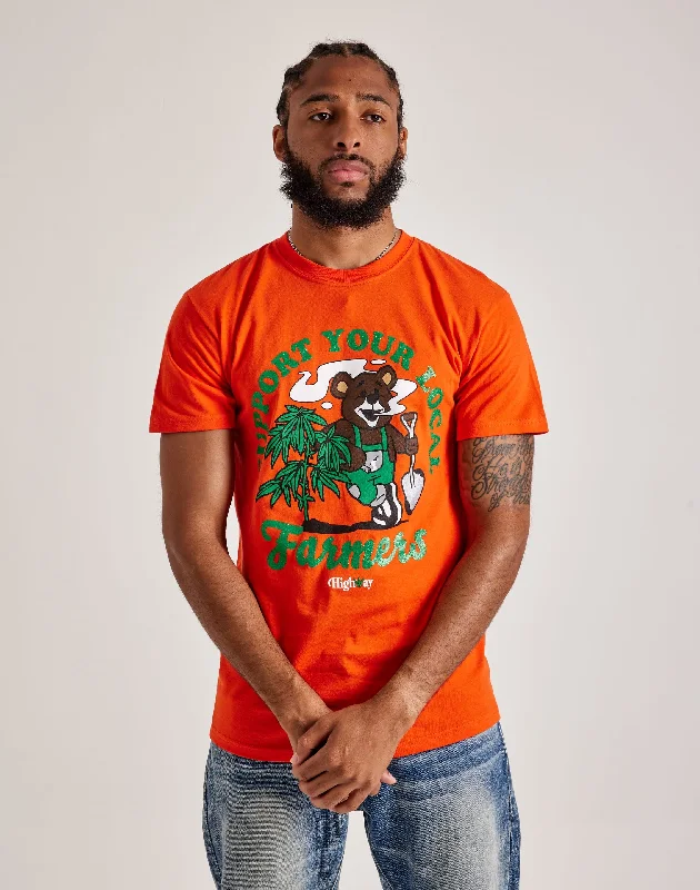BMG BRANDS INC Local Farmer Tee Sleek Men's Metallic Sleek Men's Metallic