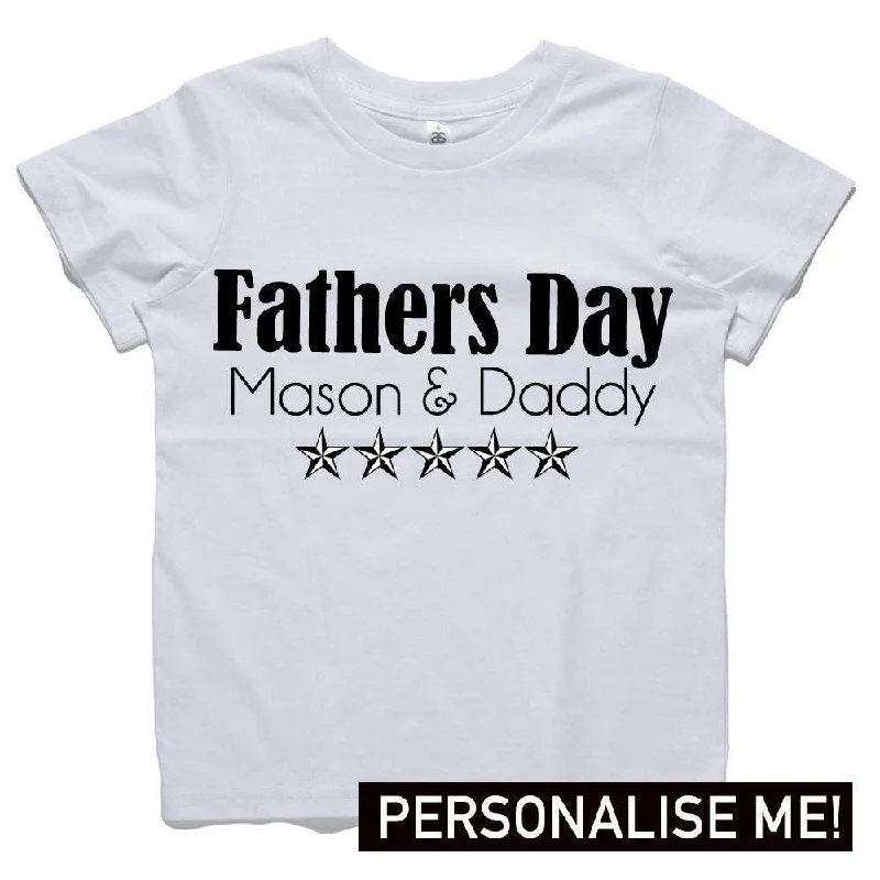 Personalised Fathers Day Kid & Daddy Tees (MRK X) Minimalist Men's Casual Minimalist Men's Casual Personalised Fathers Day Kid & Daddy Tees (MRK X) Minimalist Men's Casual Minimalist Men's Casual