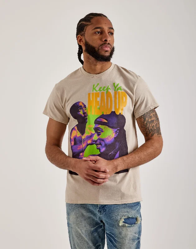 Bravado Tupac Keep Ya Head Up Tee Refined Men's Classic  Refined Men's Classic 