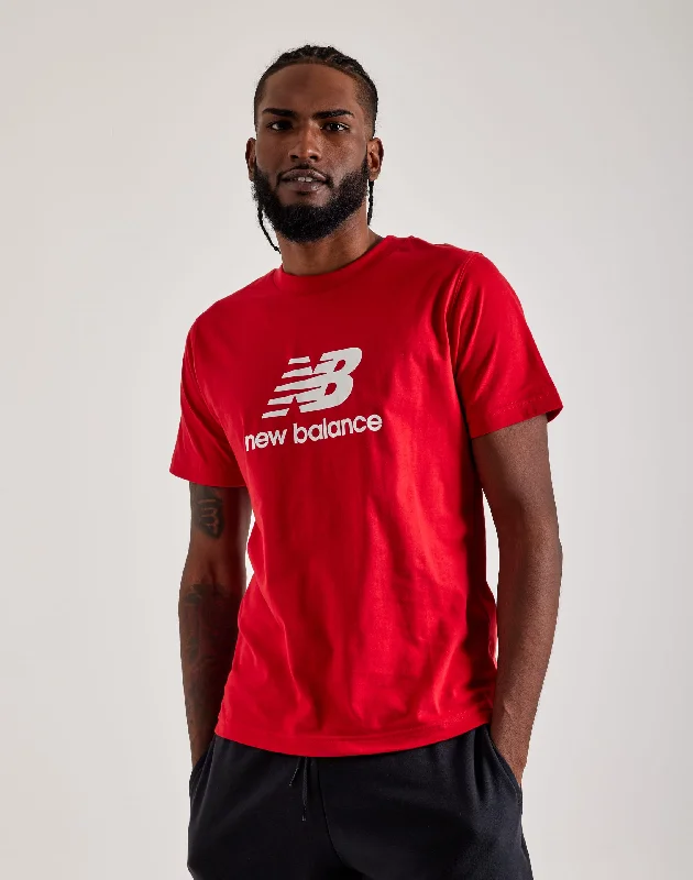 New Balance Essentials Stacked Logo Tee Sleek Men's Contemporary Sleek Men's Contemporary New Balance Essentials Stacked Logo Tee Sleek Men's Contemporary Sleek Men's Contemporary