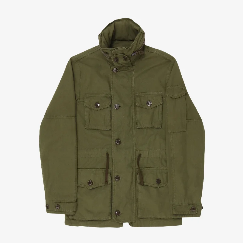 Field Jacket Polished Men's Silk Polished Men's Silk