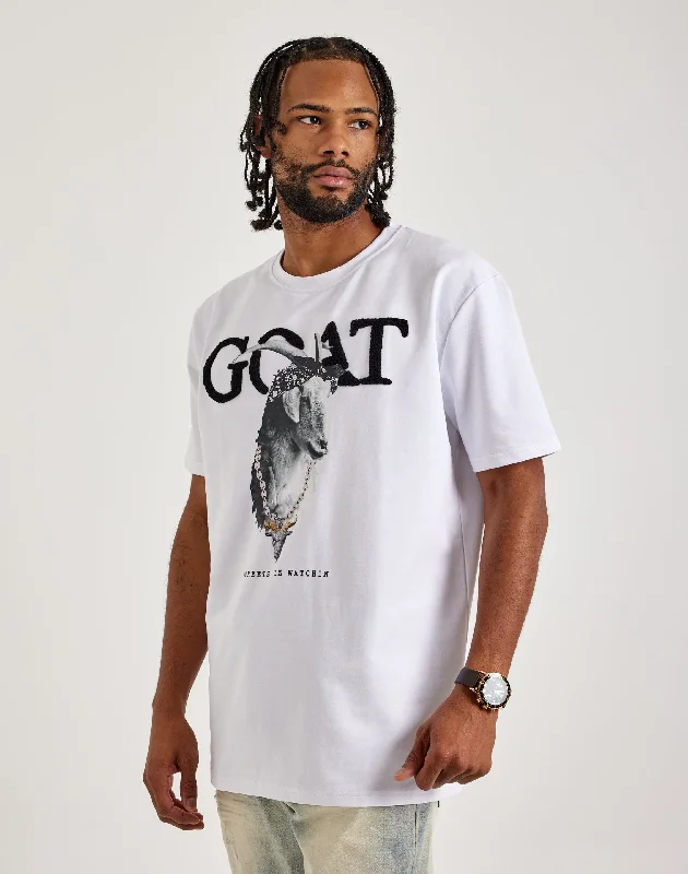 Streetz Iz Watchin Goat Tee Polished Men's Satin Polished Men's Satin