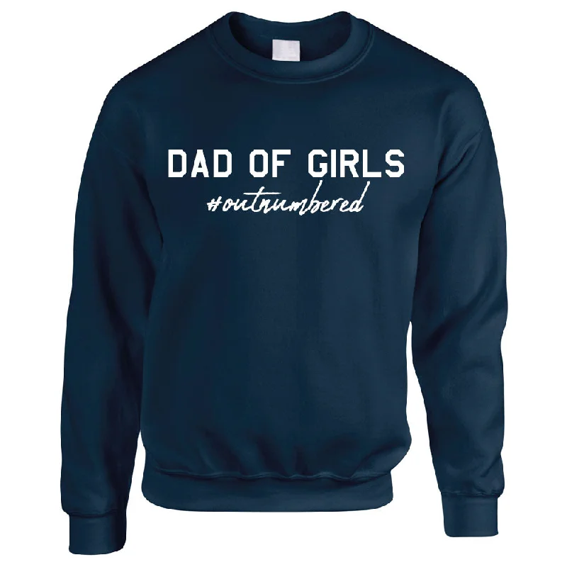 Dad Of Girls Outnumbered Sweatshirt (MRK X) Unique Men's Upcycled Unique Men's Upcycled Dad Of Girls Outnumbered Sweatshirt (MRK X) Unique Men's Upcycled Unique Men's Upcycled