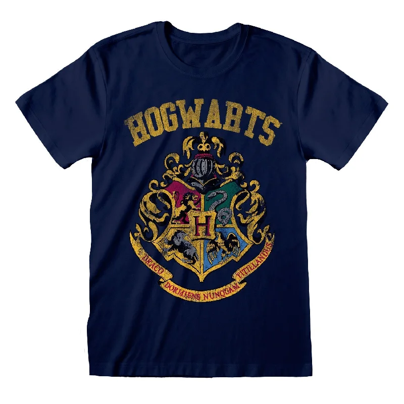 Harry Potter Faded Crest T-Shirt Hip Men's Urban Hip Men's Urban
