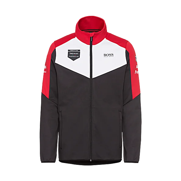 Porsche Men's Formula E Softshell Jacket - Motorsport Trendy Men's Oversized Trendy Men's Oversized