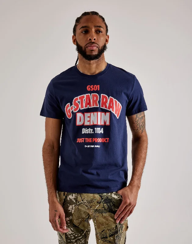 G-Star Graphic Tee Earthy Men's Hemp Earthy Men's Hemp