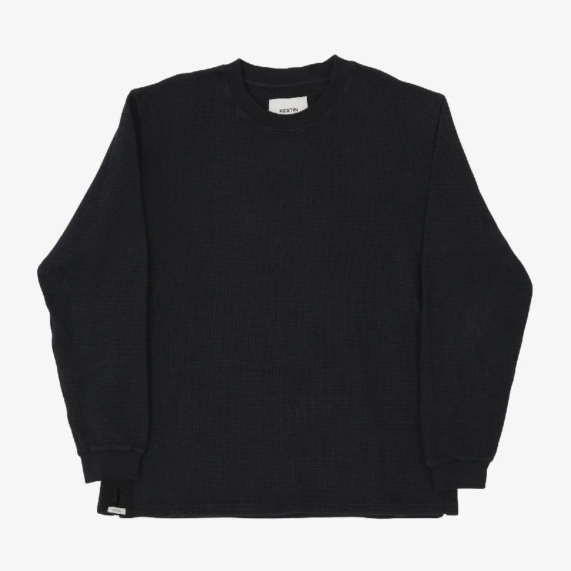 Humbie Waffle Sweatshirt Polished Men's Silk Polished Men's Silk