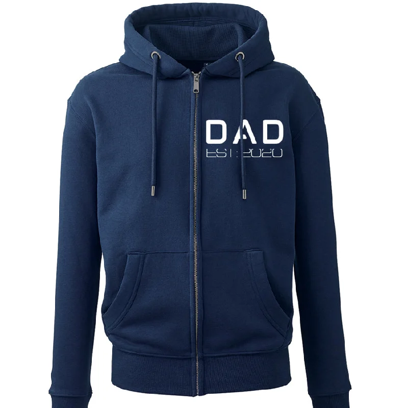 Dad Established Anthem Zipped Heavy Hoodie Casual Men's Japanese  Casual Men's Japanese 
