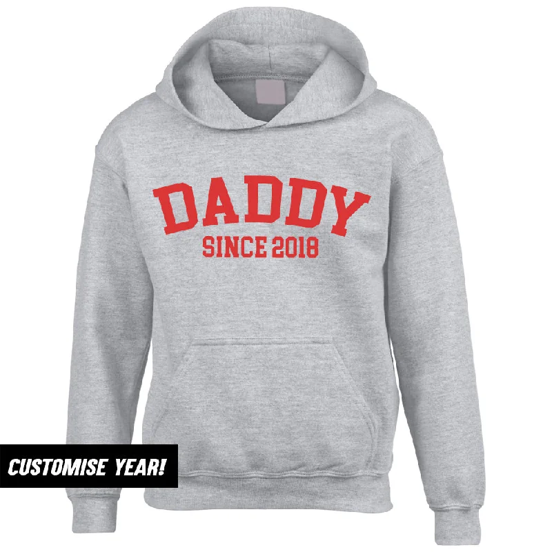 Personalised Daddy Since Hoodie (MRK X) Cozy Men's Sherpa Cozy Men's Sherpa