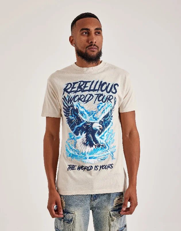BMG BRANDS INC World Tour Tee Elegant Men's Cashmere Elegant Men's Cashmere