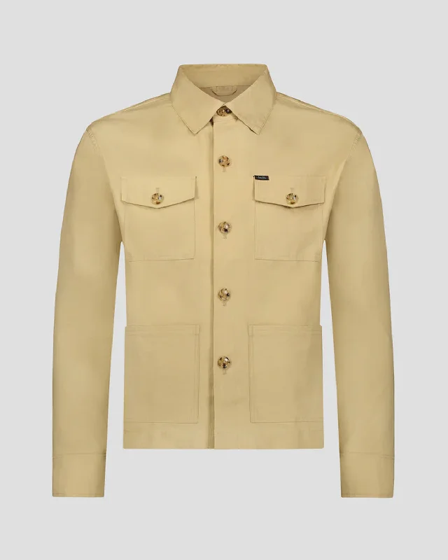 SG Lightweight Overshirt - Sand Sophisticated Men's  Sophisticated Men's 