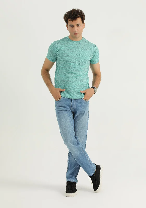 Aqua T-shirt Hip Men's Urban Hip Men's Urban