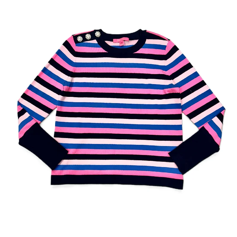 Striped Sweater Designer By Lilly Pulitzer, Size: S Practical Men's Multi Practical Men's Multi