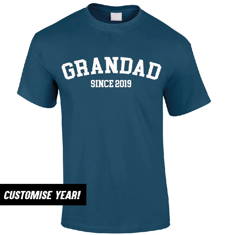 Personalised Grandad Since T-Shirt (MRK X) Cclassic Men's Tweed Cclassic Men's Tweed Personalised Grandad Since T-Shirt (MRK X) Cclassic Men's Tweed Cclassic Men's Tweed