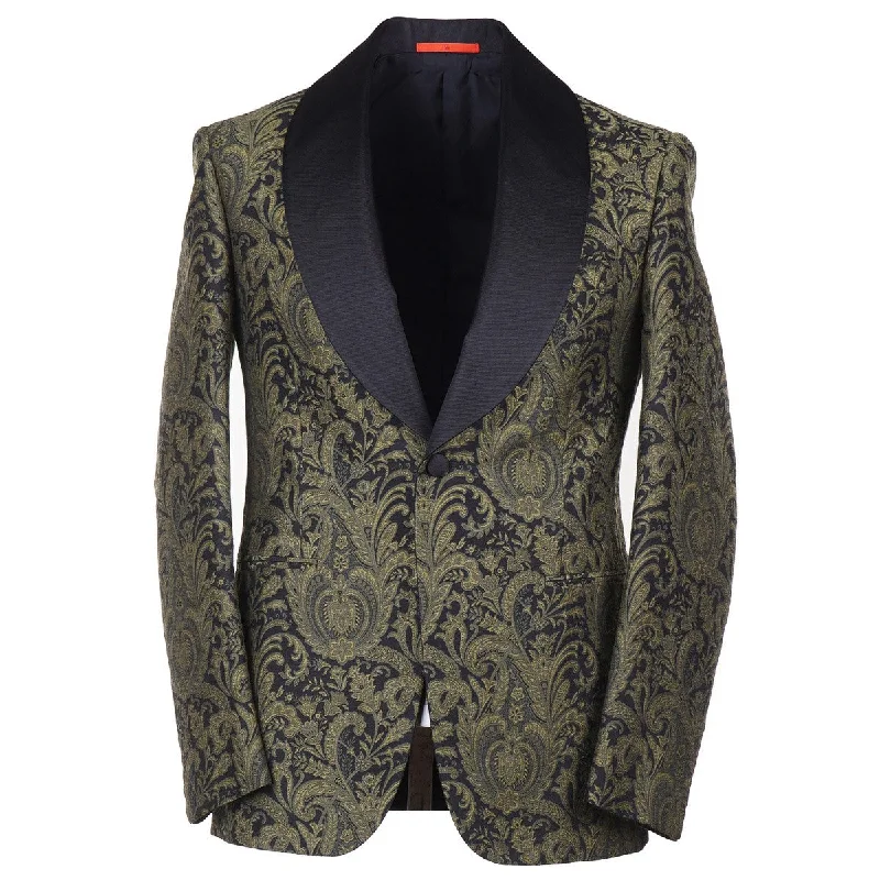 Isaia Slim-Fit Paisley Brocade Smoking Jacket Sporty Men's Tennis Sporty Men's Tennis Isaia Slim-Fit Paisley Brocade Smoking Jacket Sporty Men's Tennis Sporty Men's Tennis