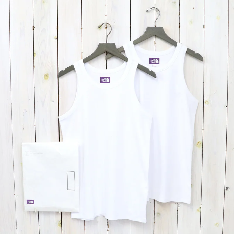 THE NORTH FACE PURPLE LABEL『Pack Field Tank 2P』(White) Elegant Men's Cashmere Elegant Men's Cashmere THE NORTH FACE PURPLE LABEL『Pack Field Tank 2P』(White) Elegant Men's Cashmere Elegant Men's Cashmere
