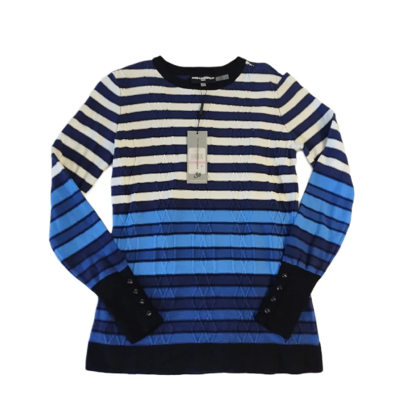 Blue Sweater Designer By Karl Lagerfeld, Size: Xxs Youthful Men's Anime Youthful Men's Anime Blue Sweater Designer By Karl Lagerfeld, Size: Xxs Youthful Men's Anime Youthful Men's Anime