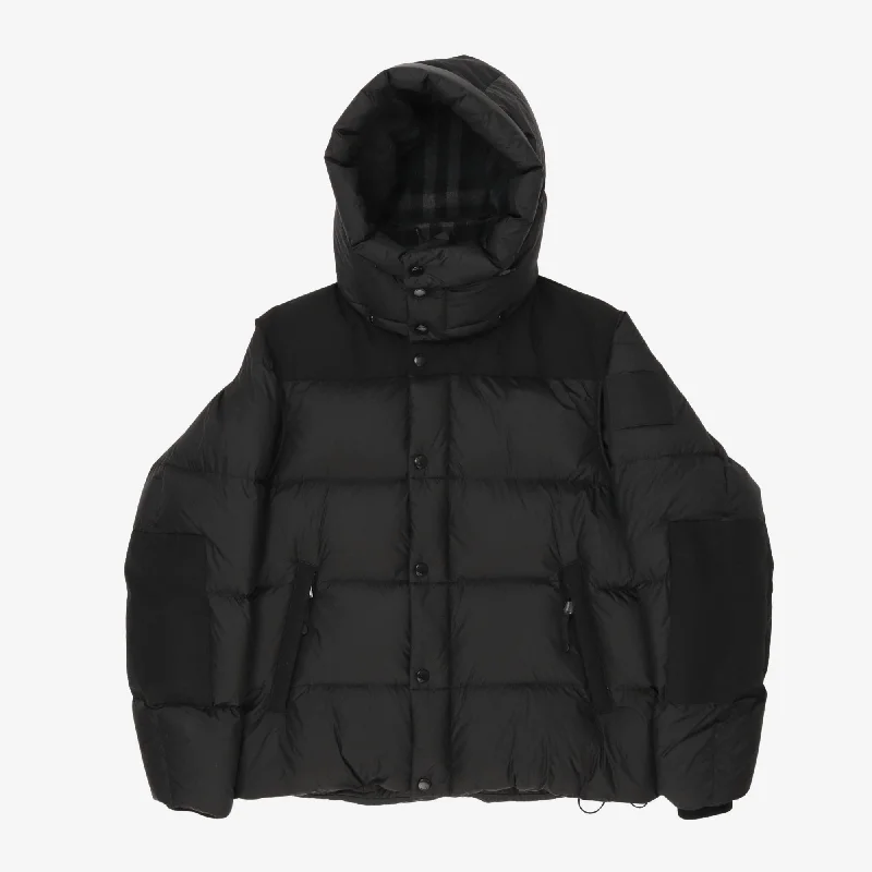 Detachable Sleeve Nylon Puffer Jacket Rugged Men's Outdoor  Rugged Men's Outdoor 