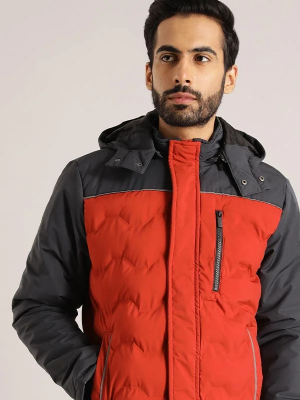 Men Cut & Sew Full Sleeve Biker Jacket Classic Men's Pin Classic Men's Pin