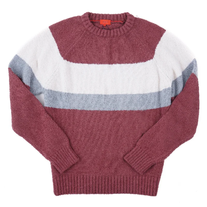 Isaia Relaxed Fit Silk-Cashmere Sweater Elegant Men's Formal  Elegant Men's Formal 