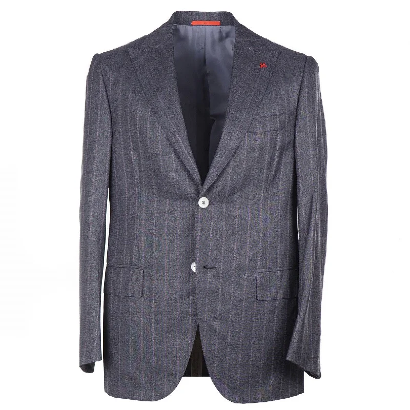 Isaia 'Sanita' Woven Fresco Wool-Silk Suit Refined Men's Classic  Refined Men's Classic 