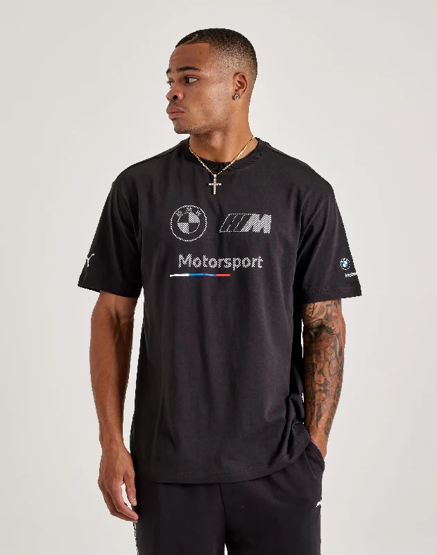 Puma BMW Motorsport Logo Tee Masculine Men's Thick Masculine Men's Thick