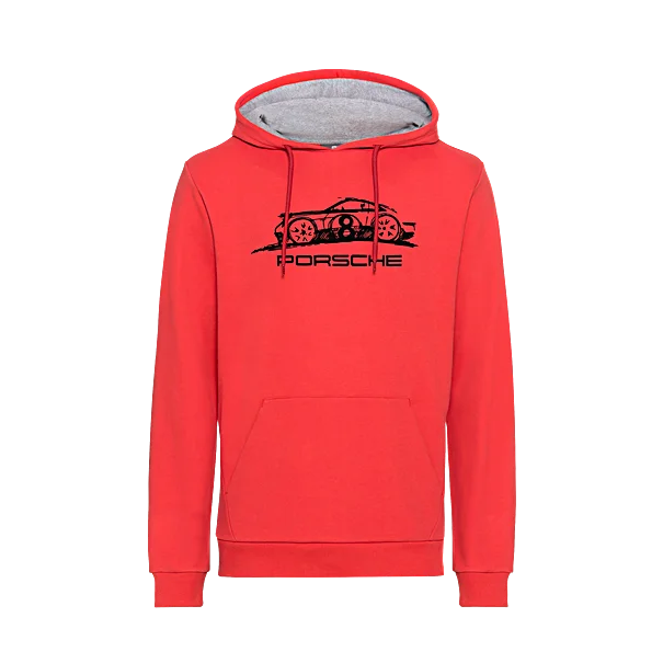 Porsche Hoodie - #8 Essential Cozy Men's Sherpa Cozy Men's Sherpa