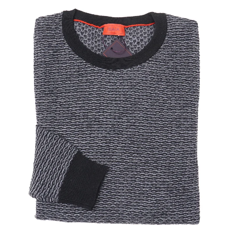 Isaia Slim-Fit Wool-Cashmere-Silk Sweater Adventure Adventure