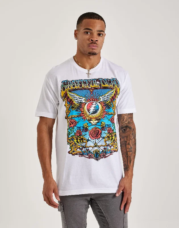 Liquid Blue Grateful Dead Tee Sophisticated Men's French Sophisticated Men's French