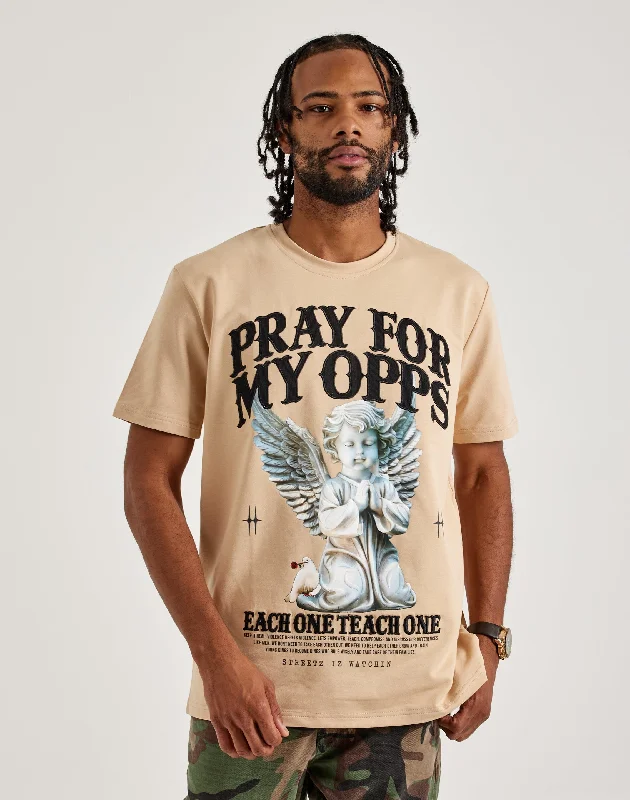Streetz Iz Watchin Pray For My Opps Tee Cool Men's Skate Cool Men's Skate