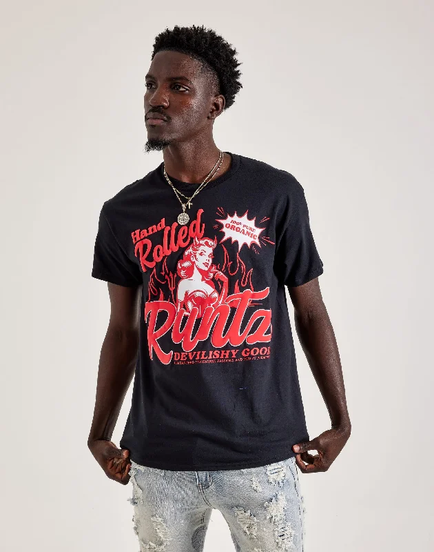 Runtz Hand Rolled Tee Sporty Men's Athleisure  Sporty Men's Athleisure 