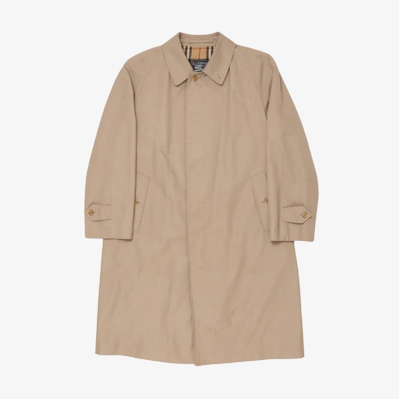 Vintage Mackintosh Trench Coat Confident Men's Power Confident Men's Power