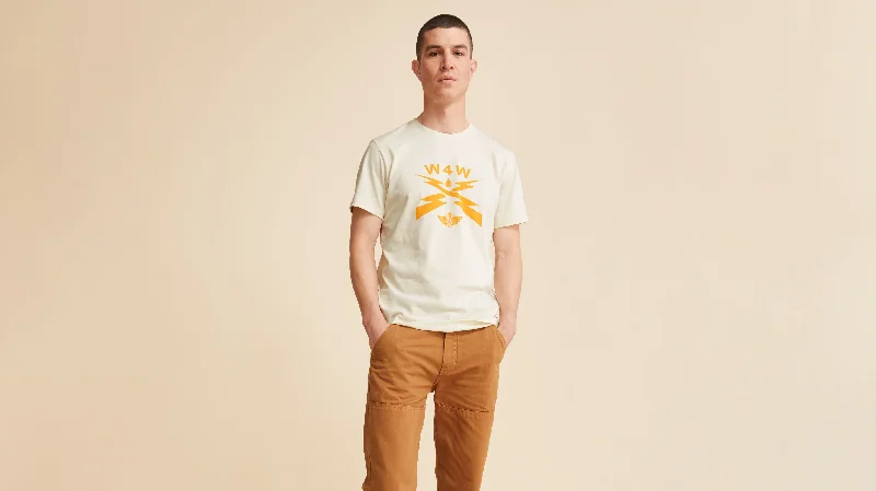 Waves for Water Graphic Tee, Slim Fit Streetwear Style Streetwear Style