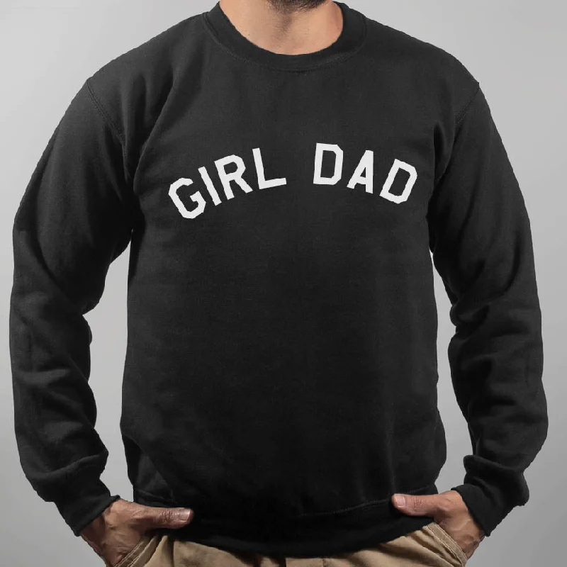 Girl Dad College Sweatshirt Youthful Men's Anime Youthful Men's Anime